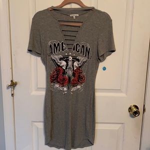 Charlotte Russe Gray BodyCon Dress